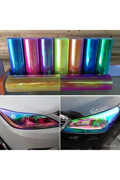reyoto Colormatik Blue Film - Headlight Stop, 30cm X 100cm