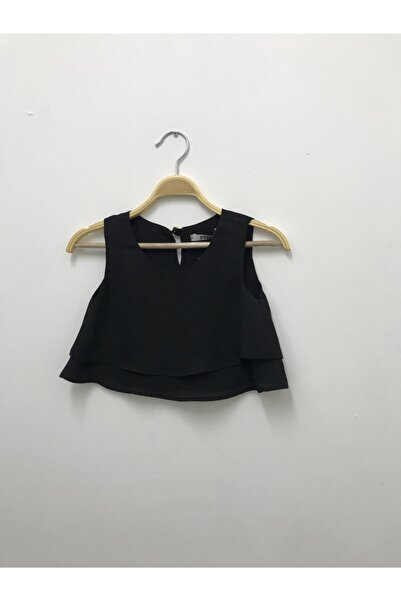 Pitti Girl's Black Blouse 91001