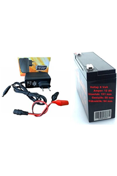 ATAEXPRESS Çocuk Oyuncak Akülü Araba Araç Motor Atv 6v 12ah 20hr 6 Volt 12 Am...