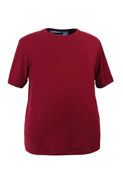 rugatchi Tricou pentru bărbați, lycra, cu gâtul turn, roșu Claret