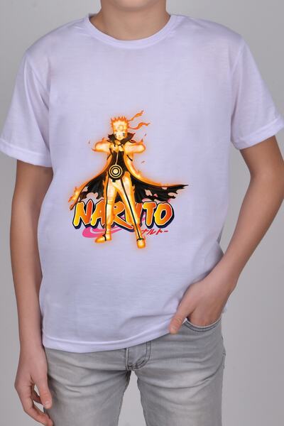 Papatya Tasarım Hediyelik Anime-naruto-copil-adult-unisex-tricou-anime-naruto-y8