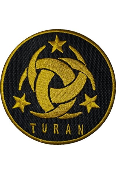 Genel Markalar Üç Hilal Turan Nakış Işleme Arma Patch Peç 8,5×8,5 Cm