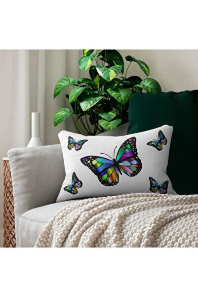 LADİJİTAL BASKI ÇÖZÜMLERİ Сатинова наволочка з малюнком метелика