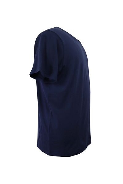 rugatchi Ανδρικό μπλουζάκι με λαιμόκοψη Lycra Plus Size