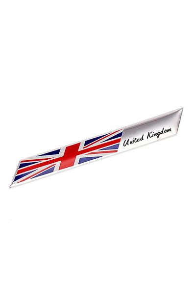 Knmaster Uk Flag Stick Design Aluminum Sticker Label