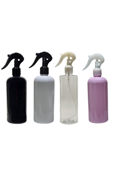 Paradise Boş Pet Şişe 400 Ml + Valf Takım 4 Adet