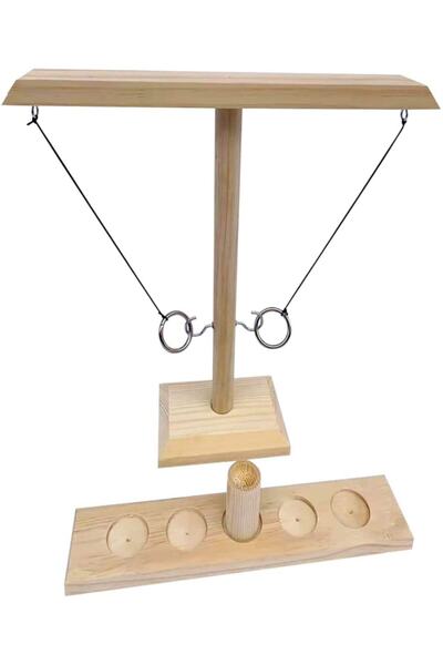 Tiydem Hook And Ring Game / Halka Ve Kanca Oyunu / Halka Geçirme Oyunu