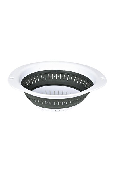 Zariff Evim مصفاة قابلة للطي رمادي أبيض حجم متوسط