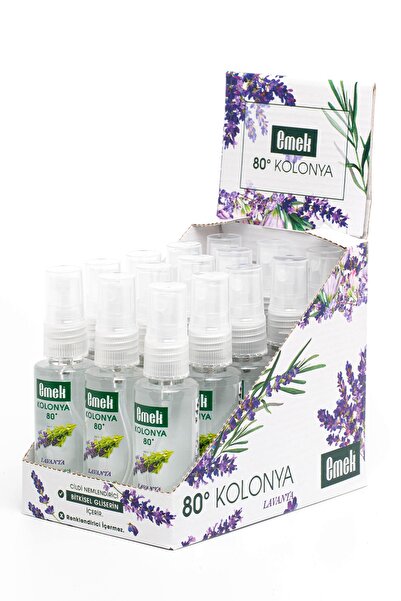 Emek Gliserinli Kolonya Lavanta 45 ml  Sprey