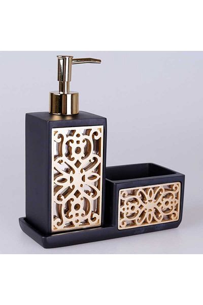By Selim Διανομέας υγρού σαπουνιού Sofia Black Gold Kitchen