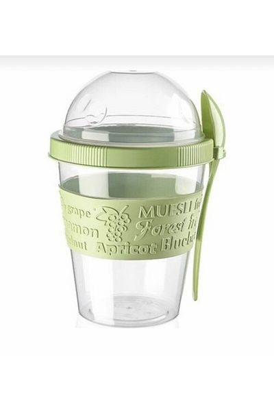 Titiz 600 Ml Containered Diet Yogurt Container - Take And Go