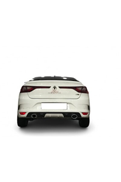 HYM TUNİNG Renault Megane 4 Difüzör Arka Tampon Eki Ortası Gri