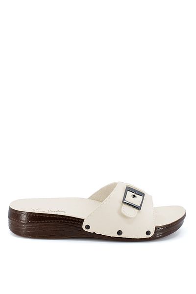 Pierre Cardin PC6784 Γυναικεία Παντόφλες Κρέμα