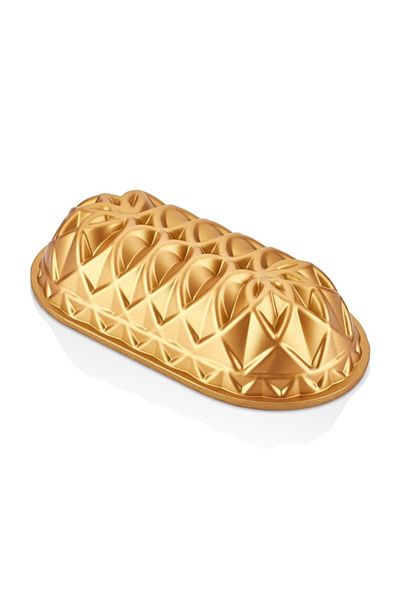 FALEZ Tutku 30x15x7 Cm Baton Cast Cake Mold Gold