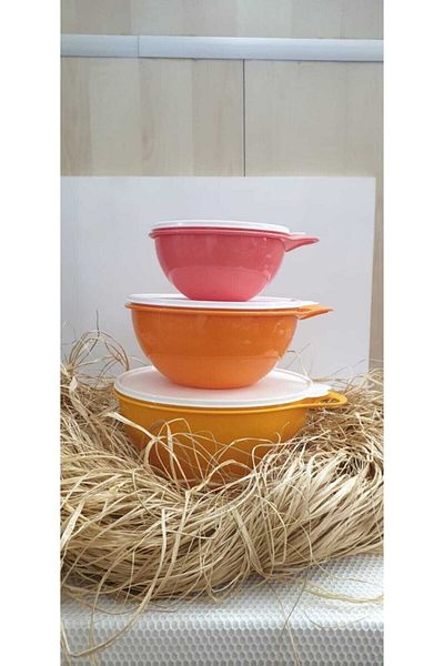 Tupperware Mixim 4.5 Lt - 2.75 Lt - 1.4 Lt Set of 3