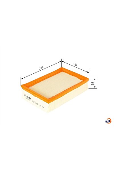 Bosch Opel Mokka 1.4-1.4 4X4-1.6 Air Filter - Cdtı-1.6 Cdtı 4X4 15 F 026400345