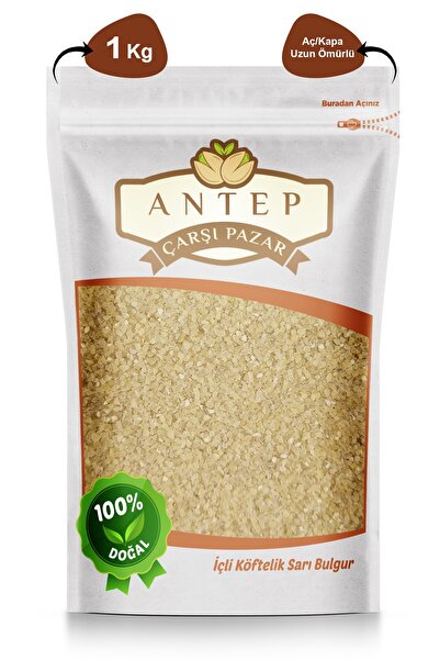 Antep Çarşı Pazar Içli Köftelik Bulgur Ince Taş Değirmen | 1 Kg