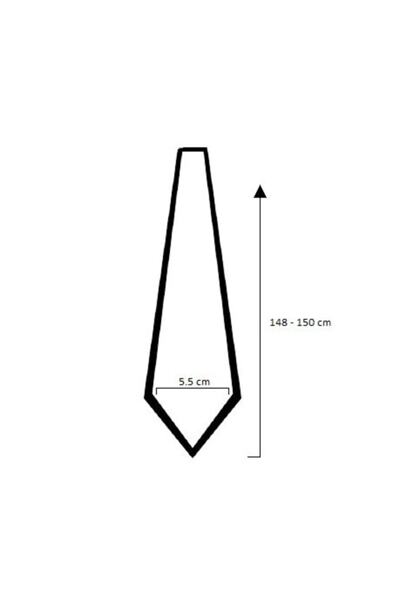 Botti Kravat Men's Gray Slim Dobby Tie