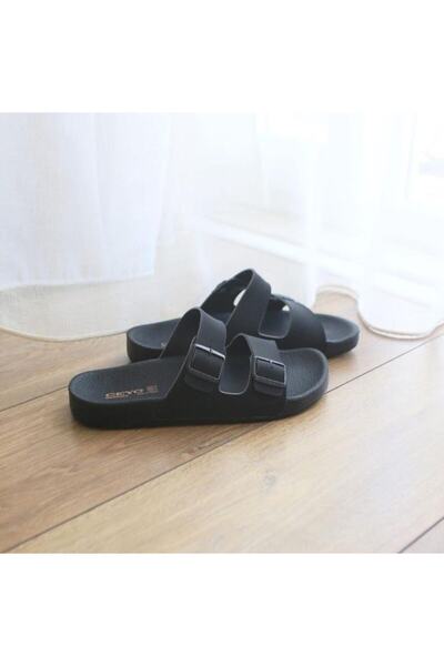 Ceyo Bahama-10 Comfort Women's Slippers-Black