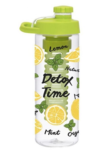 Herevin Limon Desenli Suluk Matara Vidalı Kapak 650 ml