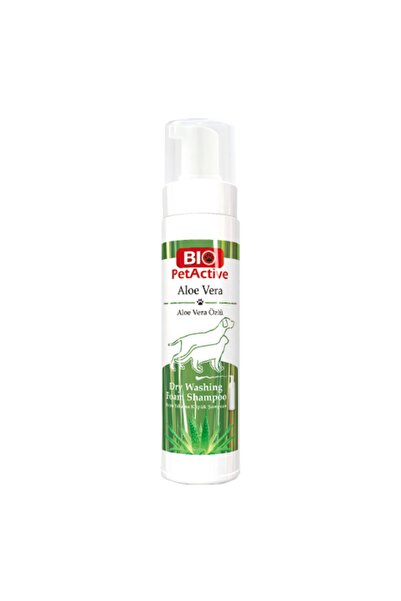 Bio PetActive Aloe Vera Özlü Kedi & Köpek Kuru Köpük Şampuan 200ml