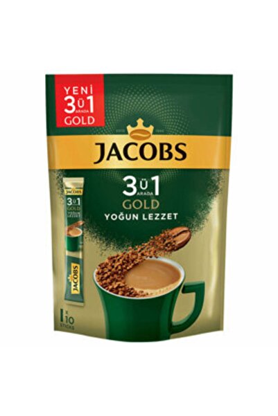 Jacobs 3 في 1 نكهة مكثفة 10 عبوات