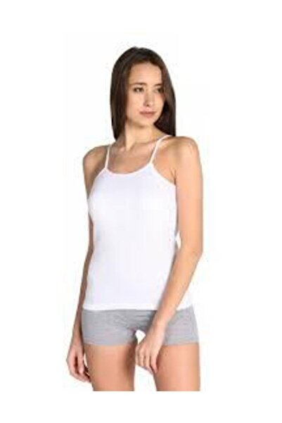 bejamonti Λευκό Πακέτο 6 - Γυναικείο εσώρουχο με βαμβακερές ραβδώσεις