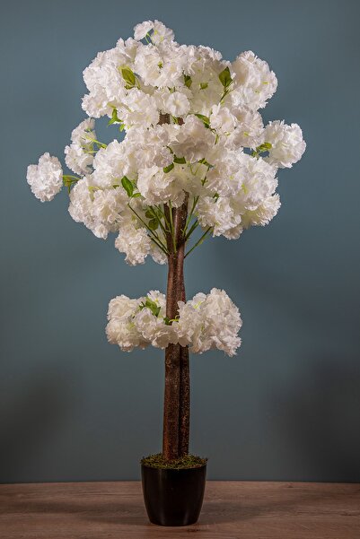 YAPAY ÇİÇEKÇİNİZ 120 εκ. Λούξ Λευκό Ανοιξιάτικο Δέντρο
