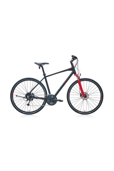 Carraro Sportive 227 28 Jant 27 Vites Şehir Bisikleti Siyah Kırmızı 56 cm