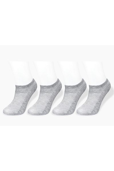 CUBBUX 4 чифта сиви дамски къси чорапи