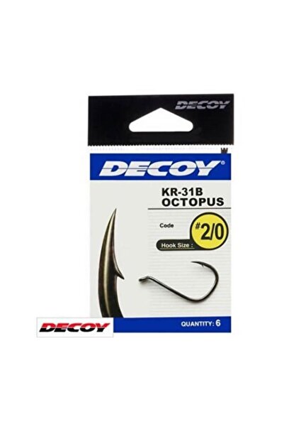 Decoy Kr-31b Octopus Black Nickel Olta Iğnesi