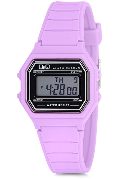 Q&Q M173j015y ساعة يد أرجوانية للجنسين