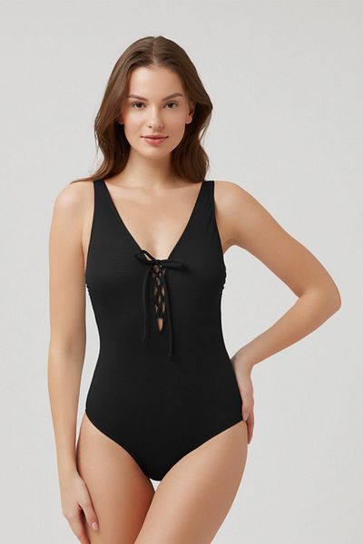 Kom Fabio Front Adjustable Textured Swimsuit 1m13mamy181.022