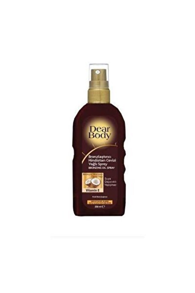 dear body Bronzlaştırıcı Yağ 200 ml Bronzlaştırıcı Yağ 200 ml