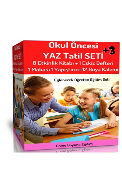 Enine Boyuna Eğitim مجموعة العطلات الصيفية لمرحلة ما قبل المدرسة لعام 2024
