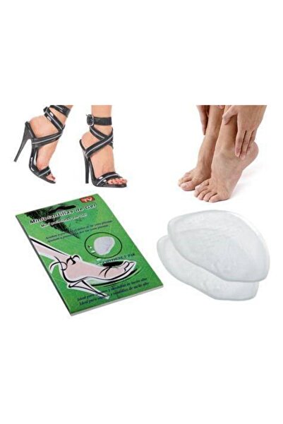 FırsatVar 4 Adet Nasır Önleyici Yıkanabilir Silikon Jel Ayak Yastığı Tabanlık
