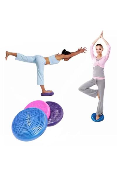 Leyaton Denge Diski Balance Trainer Denge Topu Pilates Balans Disk