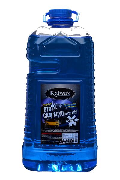 Genel Markalar Kalwax Cam Suyu Antifrizi 5 Lt. (4 Adet ) Parfümlü -40c