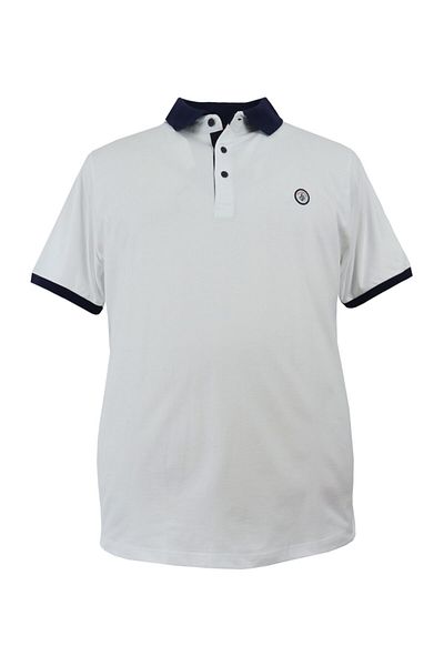 rugatchi Plus Size Men's T-Shirt Lycra Pique Polo Collar