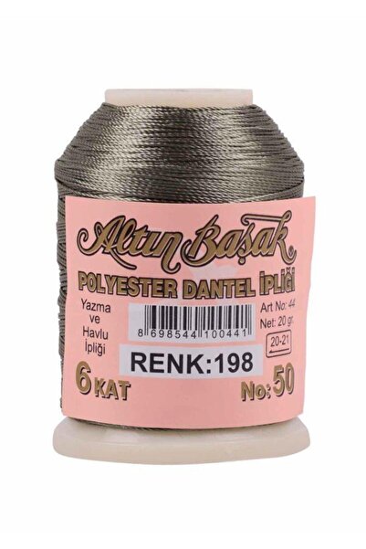 Altınbaşak خيط دانتيل 20 جرام رقم 50 بوليستر 6 طبقات
