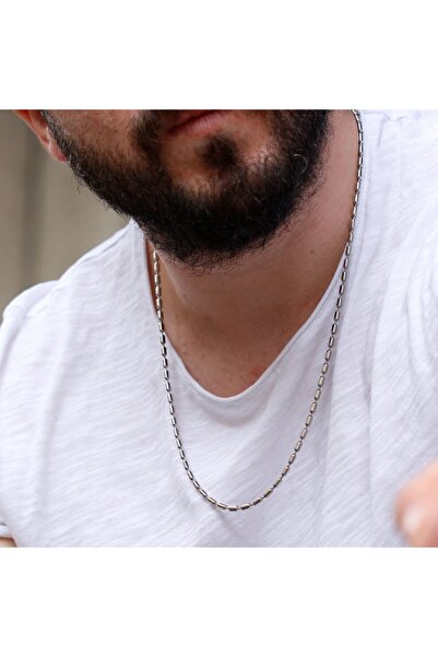 TESBİHCİBABA Season's Trend 316l Steel Necklace Tb9624