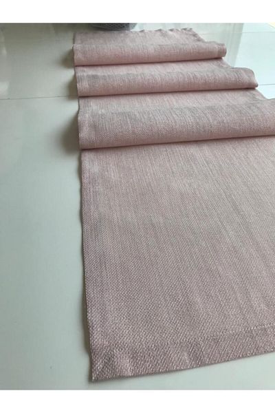 Çeyiz Bahçesi Powder Linen Linen Runner 40&100