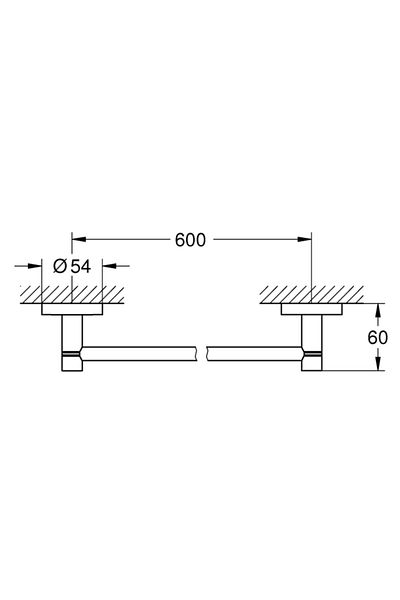 Grohe Essentials Towel Holder - 40366Al1