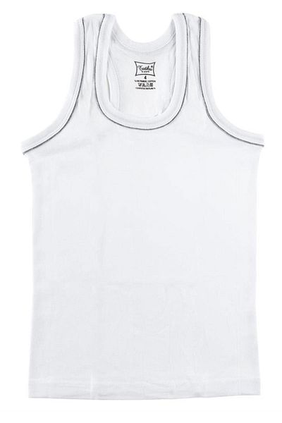 bejamonti Cotton Lycra Boy's 6-Piece Athlete Tank Top