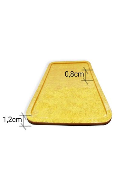 Epoksimax Rectangular Tray - Flat Edge - Epoxy Resin Casting Works/Premium Series Silicone Mold 36cmx21cm