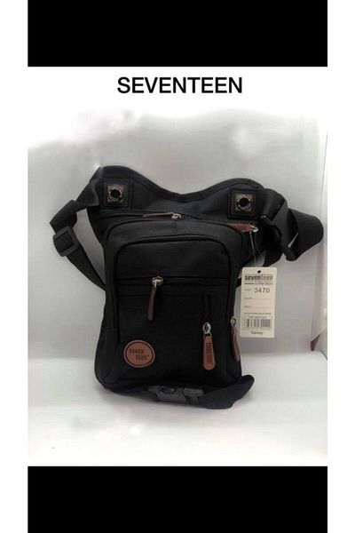 SEVENTEEN Men's Canvas Biker Leg and Waist Bag