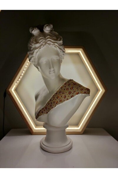 Hedgehog Art Diana "leopard" Heykel, Büyük Boy Büst, Özel Tasarım Dekoratif H...
