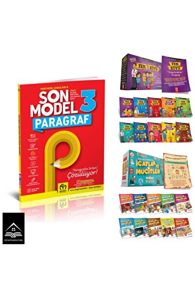 Model Yayınları 3.sınıf 2021 Baskı Son Model Paragraf + Fen Köyü + Icatlar Ve...