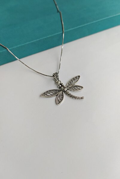 Mutlu Gümüş Telkari Kolye