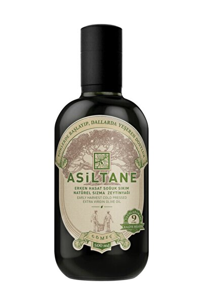 Asiltane Zeytinyağları Erken Hasat Soğuk Sıkım Natürel Sızma Zeytinyağı 500 ml